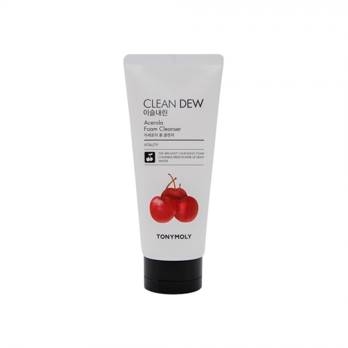 ПОД ЗАКАЗ.Tony Moly Пенка для умывания с экстрактом ацеролы Clean Dew Acerola Foam Cleanser 9917.900.50 - фото 14919