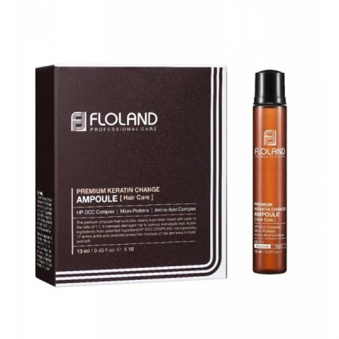 ПОД ЗАКАЗ.Floland Ампула для поврежденных волос Premium Keratin Change Ampoule 9208.900.50 - фото 14946