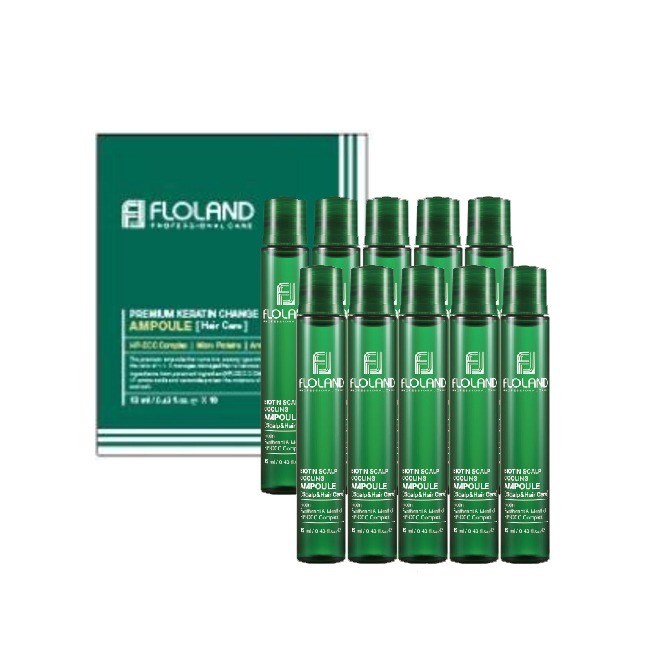 ПОД ЗАКАЗ.Floland Филлеры для волос с биотином Biotin Scalp Cooling Ampoule 11083.900.50 - фото 14948