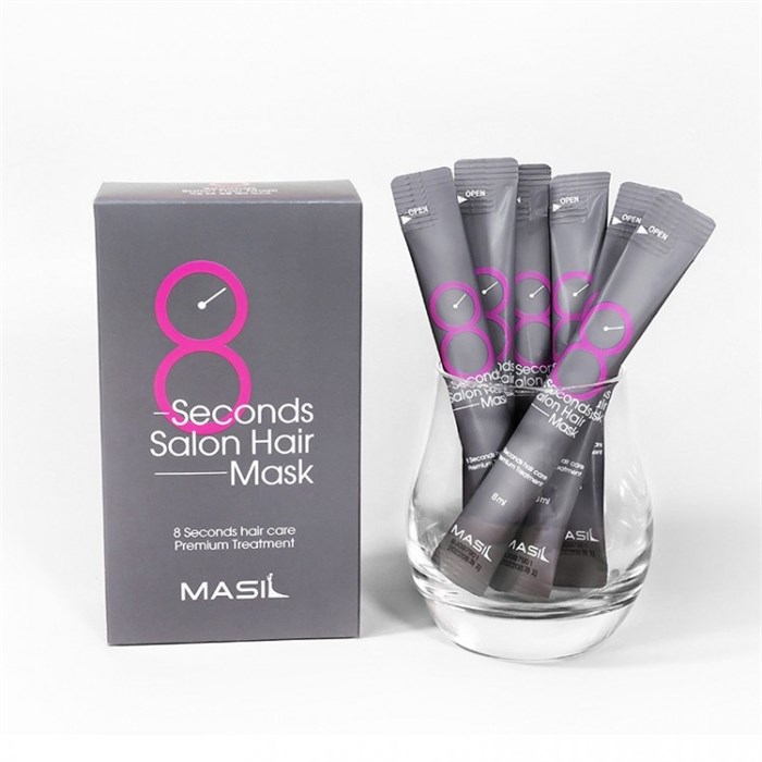 ПОД ЗАКАЗ.Masil Маска (пробник) для волос Салонный эффект за 8 секунд  8 Seconds Salon Hair Mask 12156.900.50 - фото 15004
