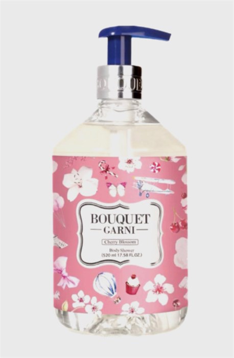 ПОД ЗАКАЗ.Bouquet Garni Парфюмированный гель для душа Цветущая вишня Fragranced Body Shower Cherry Blossom 15558.574.50 - фото 15018