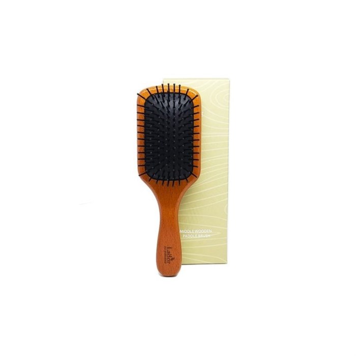 ПОД ЗАКАЗ.Lador Деревянная щетка для волос Middle Wood Paddle Brush 14711.900.50 - фото 15482