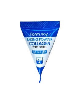 ПОД ЗАКАЗ.Farmstay Скраб с коллагеном и содой для очищения пор (треугольник) Baking Powder Collagen Pore Scrub 12647.270.50 - фото 20617