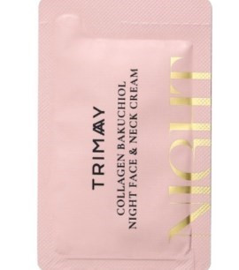 ПОД ЗАКАЗ.Trimay Пробник Крем ночной с коллагеном и бакучиолом Collagen Bakuchiol Night Face & Neck Cream 15760.270.50 - фото 20618