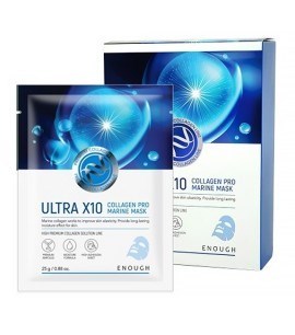 ПОД ЗАКАЗ.Enough Увлажняющая  маска с морским коллагеном Premium Ultra X10 Collagen Pro Marine Mask 10269.270.50 - фото 20645