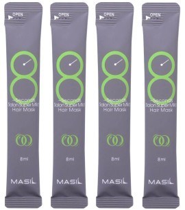 ПОД ЗАКАЗ.Masil Мягкая восстанавливающая маска для волос (пробник) 8 Seconds Salon Super Mild Hair Mask (Green 16140.270.50 - фото 20646