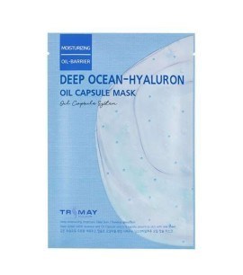 ПОД ЗАКАЗ.Trimay Глубокоувлажняющая маска-салфетка с гиалуроновой кислотой Deep Ocean-Hyaluron Oil Capsule Mask 12788.270.50 - фото 20776