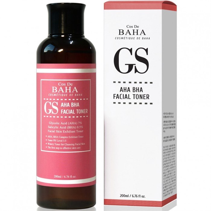 ПОД ЗАКАЗ.Cos De Baha Тоник-эксфолиант с кислотами для проблемной кожи AHA/BHA GS Toner 11942.900.50 - фото 20808