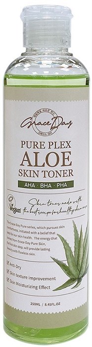 ПОД ЗАКАЗ.Grace Day Увлажняющий тонер с экстрактом алоэ Pure Plex Aloe Skin Toner 13462.900.50 - фото 20872