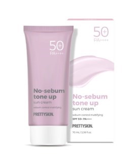 ПОД ЗАКАЗ.Pretty Skin Тонизирующий солнцезащитный крем SPF50+PA++++ No Sebum Tone Up Sun Cream 14122.270.50 - фото 21025