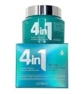 ПОД ЗАКАЗ.DR.Cellio Крем для лица 4 в 1 с гиалуроновой кислотой G50 4 in 1 Cheongchun Cream Hyaluronic Acid 14324.270.50 - фото 21064