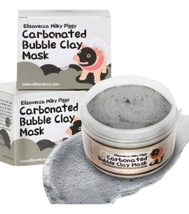 ПОД ЗАКАЗ.Elizavecca Пенная маска для глубокого очищения пор Milky Piggy Carbona Ted Bubble Clay Mask 12672.270.50 - фото 21413