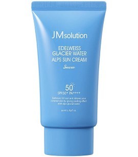 ПОД ЗАКАЗ.JMsolution Охлаждающий солнцезащитный крем  Edelweiss Glacier Water Alps Sun Cream Snow SPF50+ PA+ 15962.270.50 - фото 21418