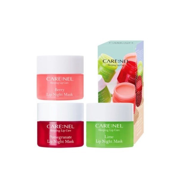 ПОД ЗАКАЗ.Care:Nel Ночная маска для губ набор 3*5г (Berry, Lime, Pomegranate) Lip Night Mask 3 Set 15598.900.50 - фото 32386