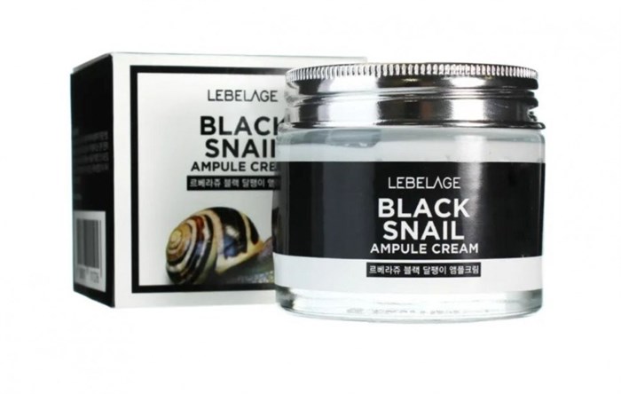 ПОД ЗАКАЗ.Lebelage Ампульный крем с муцином черной улитки Ampule Cream Black Snail 14772.900.50 - фото 32820