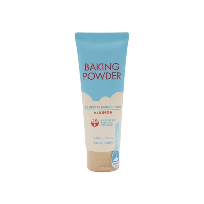 ПОД ЗАКАЗ.Etude House Пенка для снятия ВВ-крема с содой 160мл Baking Powder BB Deep Cleansing Foam 9086.900.50 - фото 33593