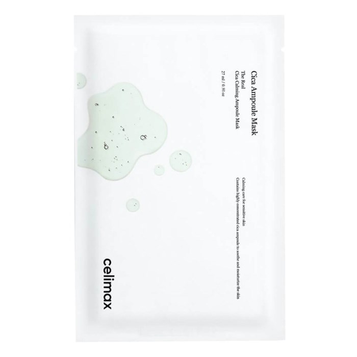 ПОД ЗАКАЗ.Celimax Маска-салфетка с экстрактом центеллы The Real Cica Calming Ampoule Mask 15910.900.50 - фото 33631