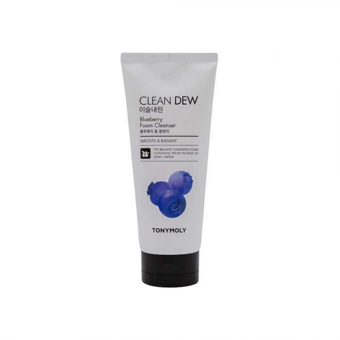 ПОД ЗАКАЗ.Tony Moly Пенка для умывания с экстрактом черники Clean Dew BlueBerry Cleanser 9920.900.50 - фото 33680
