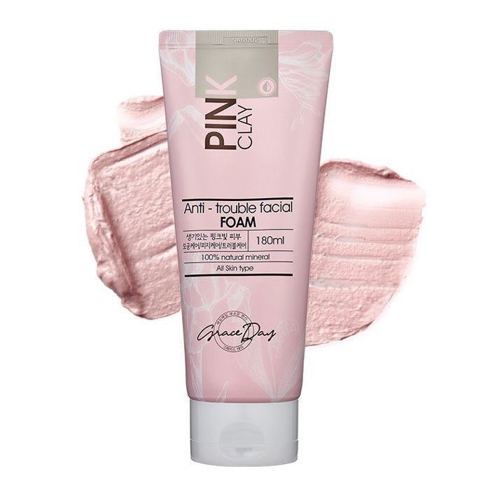 ПОД ЗАКАЗ.Grace Day Пенка с розовой глиной Pink Clay Anti-Trouble Facial Foam 13334.900.50 - фото 33767