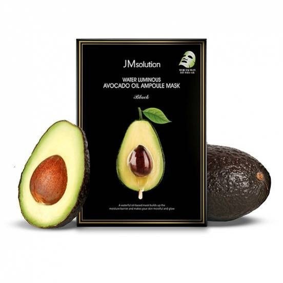 ПОД ЗАКАЗ.JMsolution Увлажняющая маска-салфетка маска с авокадо Avocado Oil Ampoule Mask 9381.900.50 - фото 33821