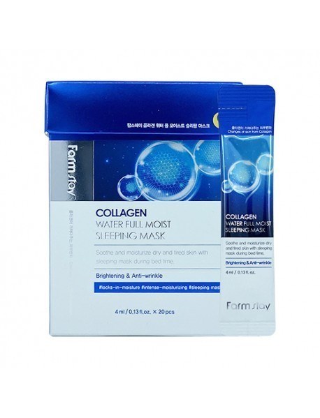ПОД ЗАКАЗ.Farmstay Увлажняющая ночная маска с коллагеном Collagen Water Full Moist Sleeping Mask 11459.900.50 - фото 33909