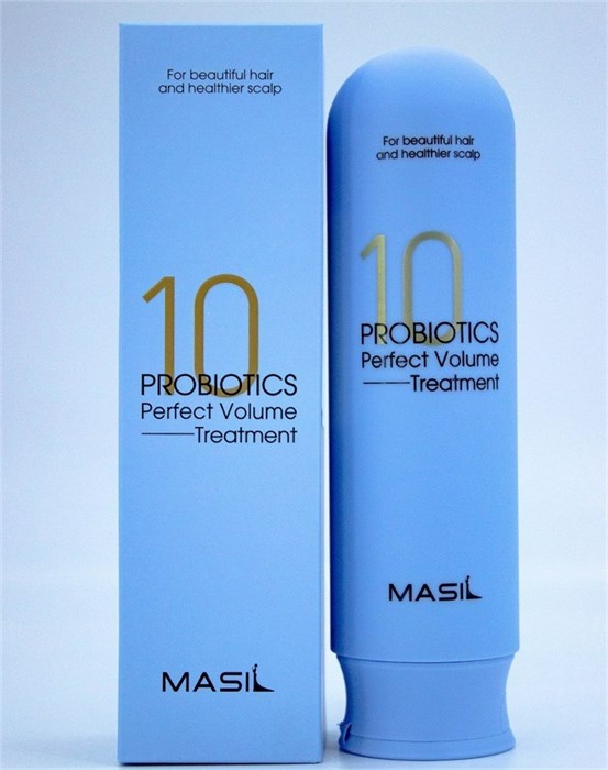 ПОД ЗАКАЗ.Masil Маска для объема волос с пробиотиками 300 мл Probiotics Perfect Volume Treatment 14533.900.50 - фото 34217