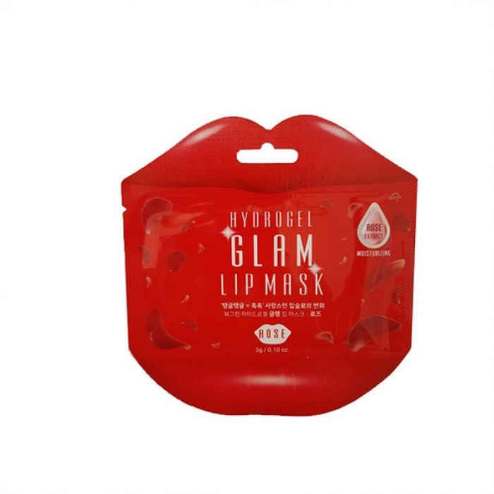 ПОД ЗАКАЗ.BeauuGreen Патч для губ с экстрактом розы Hydrogel Glam Lip Mask Rose 8874.900.50-1 - фото 34861