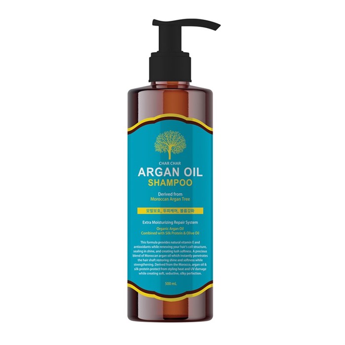ПОД ЗАКАЗ.Evas Шампунь с аргановым маслом 500мл Char Char Argan Oil Shampoo 15746.900.50 - фото 35367