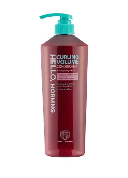ПОД ЗАКАЗ.Hello Morning Кондиционер для придания объема волос 600мл Curling Volume Conditioner 15595.900.50 - фото 35372