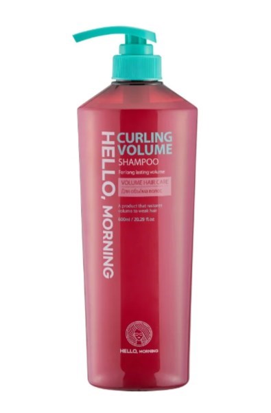 ПОД ЗАКАЗ.Hello Morning Шампунь для волос для придания объема 600мл Curling Volume Shampoo 15567.900.50 - фото 35373