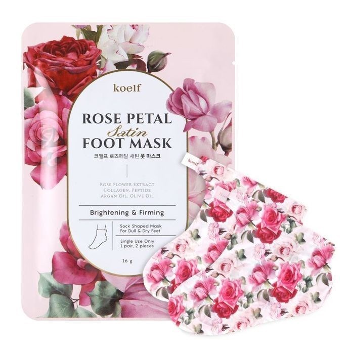 ПОД ЗАКАЗ.Petitfee Маска-носочки для ног с экстрактом розы KOELF Rose Petal Satin Foot Mask 13392.900.50 - фото 35387