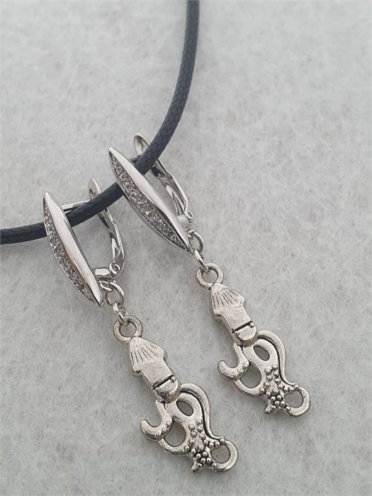 РРА.С11048-1 СЕРЬГИ (ручная работа) 0.1.11048-1.50