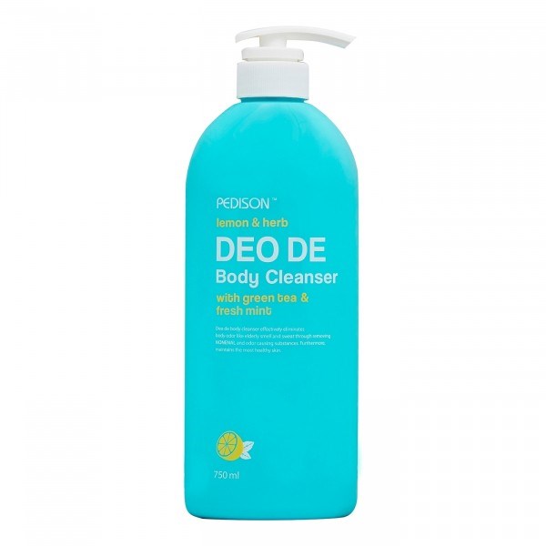 ПОД ЗАКАЗ.Pedison Дезодорирующий гель для душа Лимон и мята 750 мл Lemon & Herb Deo De Body Cleanser 8802929000671 - фото 8239