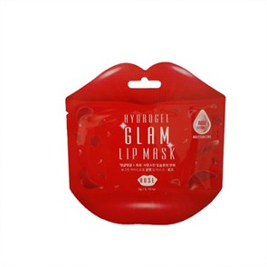 BeauuGreen Патч для губ с экстрактом розы Hydrogel Glam Lip Mask Rose 8809389034239