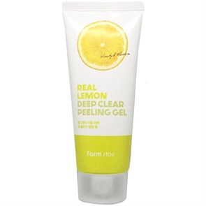 Farmstay Пилинг-скатка с экстрактом лимона Real Lemon Deep Clear Peeling Gel 8809426959358