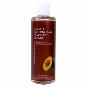 ПОД ЗАКАЗ.Jigott Антивозрастной тонер с экстрактом авокадо Lifting Real Avocado Toner 8809541282522