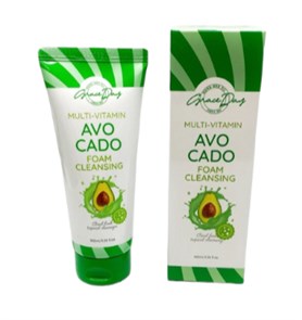 ПОД ЗАКАЗ.Grace Day Пенка для умывания с экстрактом авокадо Multi-vitamin foam cleanser Avocado 8809446658514