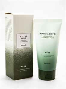 ПОД ЗАКАЗ.Heimish Противовоспалительная пенка с матчей и пробиотиками Matcha Biome Amino Acne Cleansing Foam 8809481761811