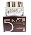 ПОД ЗАКАЗ.Eco Branch Ампульный крем с муцином улитки 5в1 5 in One Multi Type Ampoule Repair Snail Cream 14820.270.50 - фото 21107