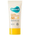 ПОД ЗАКАЗ.Derma:B Мягкий солнцезащитный крем Everyday Mild Sunscreen SPF50+ PA+ 15164.270.50 - фото 21476